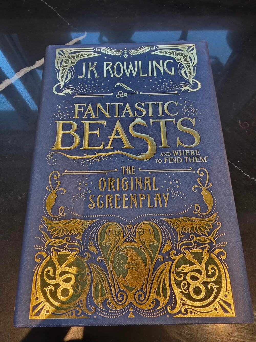 J.K. Rowling Fantastic Beasts Original Screenplay 2016 First Edition Hardcover H